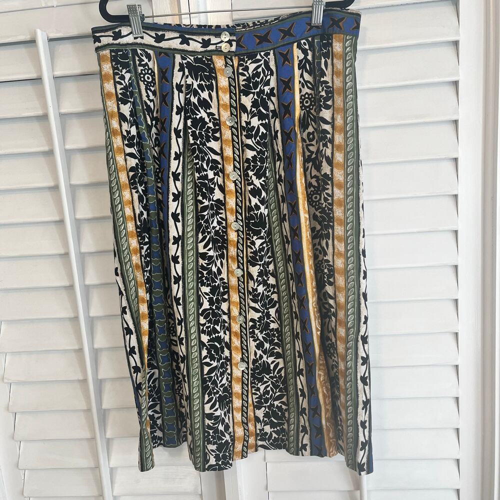 Kathi Lee Button Front Midi Skirt Size‎ 20W